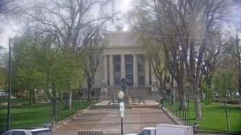 Weather camera view of Prescott Courthouse Square.