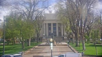 Weather camera view of Prescott Courthouse Square.