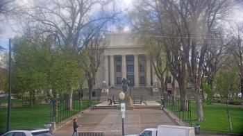 Weather camera view of Prescott Courthouse Square.