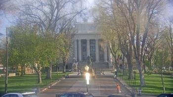 Weather camera view of Prescott Courthouse Square.