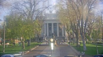Weather camera view of Prescott Courthouse Square.