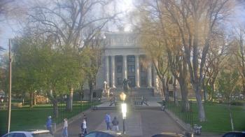 Weather camera view of Prescott Courthouse Square.