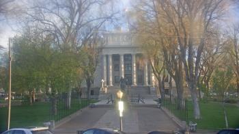 Weather camera view of Prescott Courthouse Square.