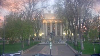 Weather camera view of Prescott Courthouse Square.