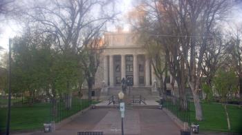 Weather camera view of Prescott Courthouse Square.