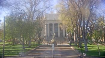 Weather camera view of Prescott Courthouse Square.