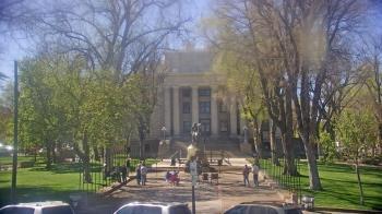 Weather camera view of Prescott Courthouse Square.