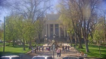 Weather camera view of Prescott Courthouse Square.