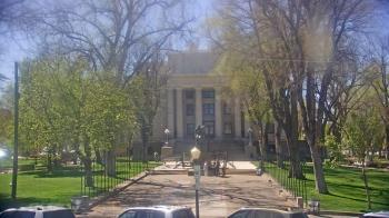 Weather camera view of Prescott Courthouse Square.