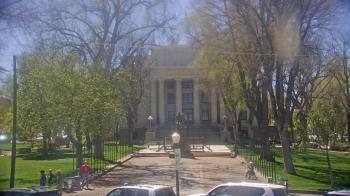 Weather camera view of Prescott Courthouse Square.