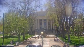 Weather camera view of Prescott Courthouse Square.