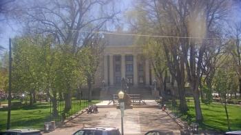 Weather camera view of Prescott Courthouse Square.