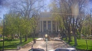 Weather camera view of Prescott Courthouse Square.