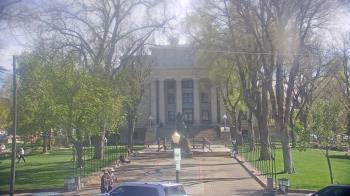Weather camera view of Prescott Courthouse Square.
