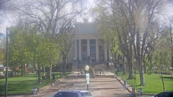 Weather camera view of Prescott Courthouse Square.