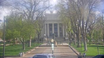Weather camera view of Prescott Courthouse Square.