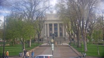 Weather camera view of Prescott Courthouse Square.