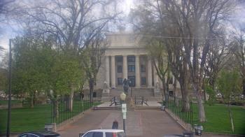 Weather camera view of Prescott Courthouse Square.
