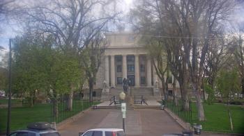 Weather camera view of Prescott Courthouse Square.