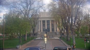 Weather camera view of Prescott Courthouse Square.