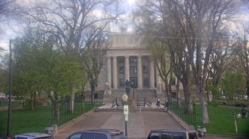 Weather camera view of Prescott Courthouse Square.