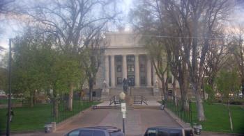 Weather camera view of Prescott Courthouse Square.
