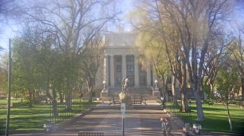 Weather camera view of Prescott Courthouse Square.