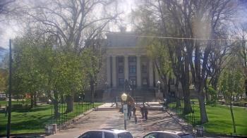 Weather camera view of Prescott Courthouse Square.