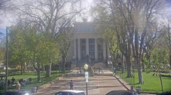 Weather camera view of Prescott Courthouse Square.