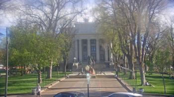 Weather camera view of Prescott Courthouse Square.