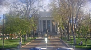 Weather camera view of Prescott Courthouse Square.