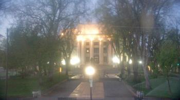 Weather camera view of Prescott Courthouse Square.