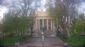 Weather camera view of Prescott Courthouse Square.