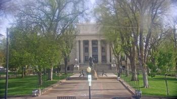 Weather camera view of Prescott Courthouse Square.