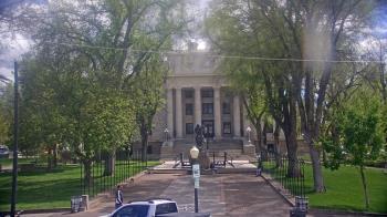 Weather camera view of Prescott Courthouse Square.