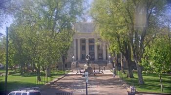 Weather camera view of Prescott Courthouse Square.