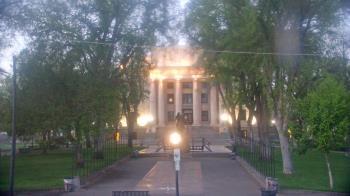 Weather camera view of Prescott Courthouse Square.
