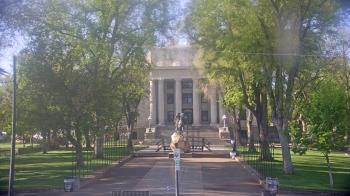 Weather camera view of Prescott Courthouse Square.