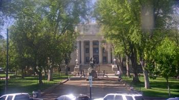 Weather camera view of Prescott Courthouse Square.