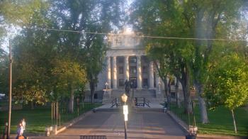 Weather camera view of Prescott Courthouse Square.