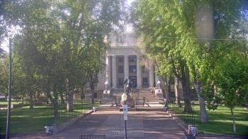 Weather camera view of Prescott Courthouse Square.
