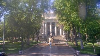 Weather camera view of Prescott Courthouse Square.