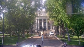 Weather camera view of Prescott Courthouse Square.