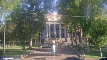 Weather camera view of Prescott Courthouse Square.