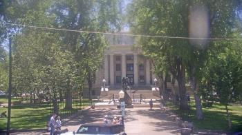 Weather camera view of Prescott Courthouse Square.