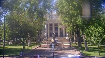 Weather camera view of Prescott Courthouse Square.