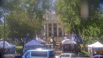 Weather camera view of Prescott Courthouse Square.
