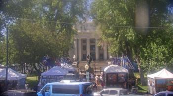 Weather camera view of Prescott Courthouse Square.