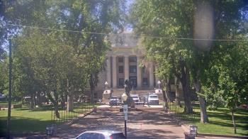 Weather camera view of Prescott Courthouse Square.