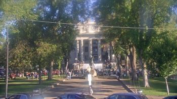 Weather camera view of Prescott Courthouse Square.